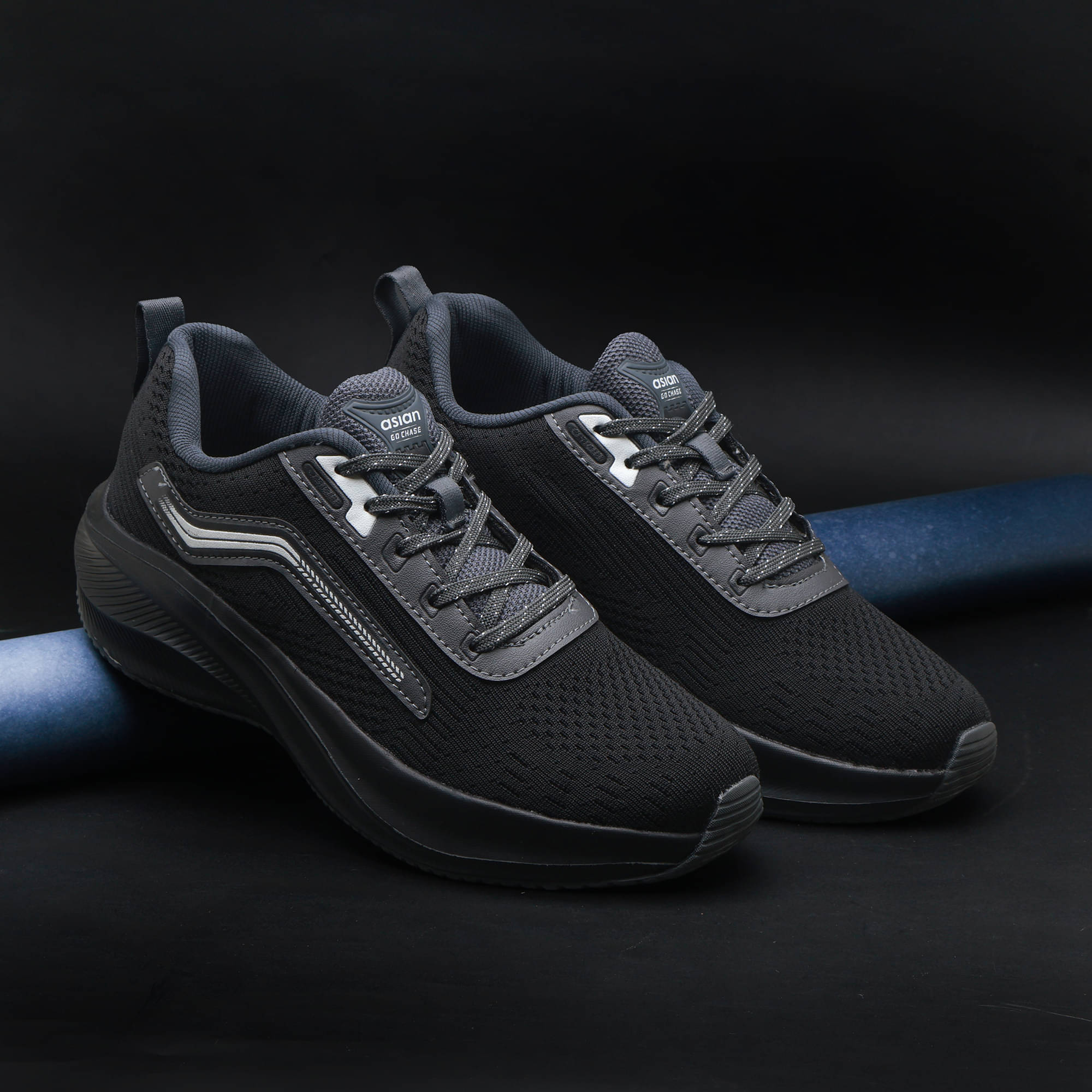 ASIAN RAFTAAR-16 Black Men's Sports Running Shoes ASIAN RAFTAAR-16 Black Men's Sports Running Shoes