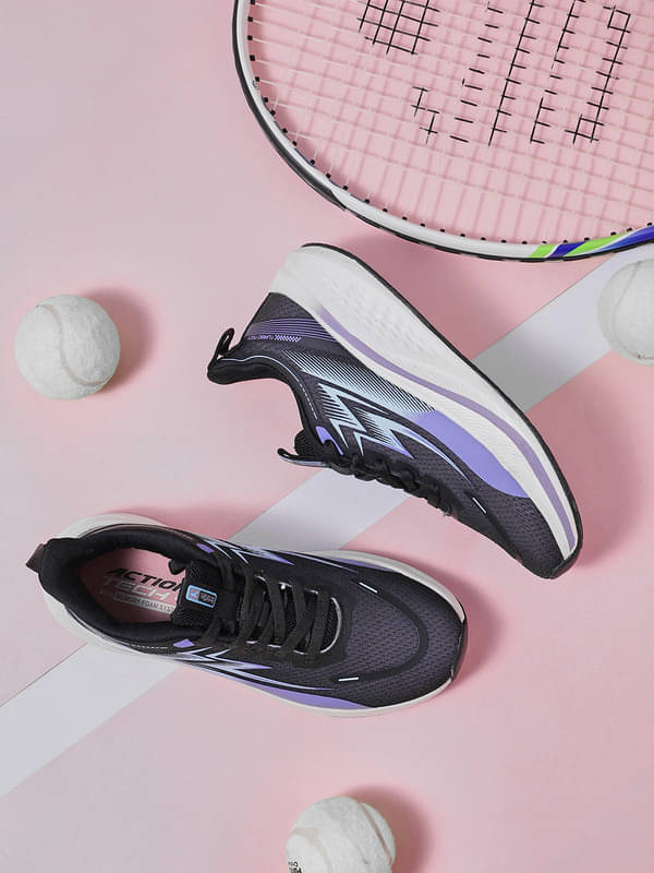     			Action - Black Women's Running Shoes