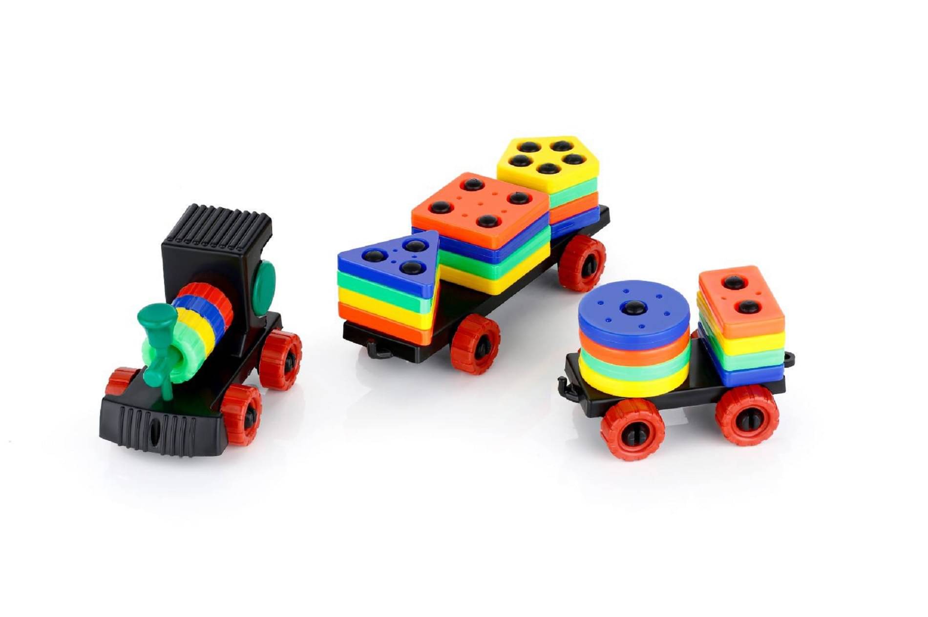     			Angle Geometric Plastic Blocks, Sorting & Stacking Toys for Toddlers and Kids, Color Stacker Shape Sorter Educational Learning Toy for 1-3 Years Old Boys and Girls,Multic