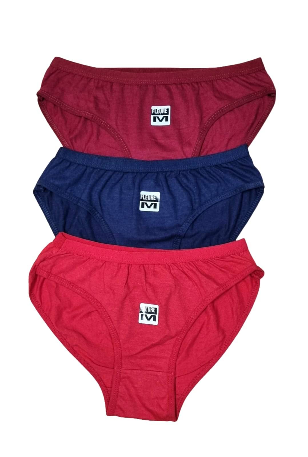 Bebron Cotton Lycra Hipster ( Multicolor4 , Pack of 3 ) Bebron Cotton Lycra Hipster ( Multicolor4 , Pack of 3 )