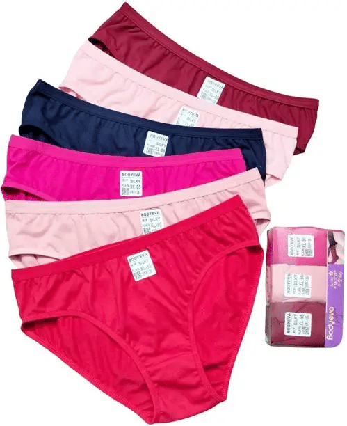     			Bebron Cotton Lycra Hipster ( Multicolor7 , Pack of 4 )