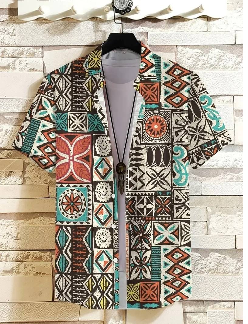 ETSY Polyester Regular Fit Solids Half Sleeves Men's Casual Shirt - Multicolor ( Pack of 1 ) ETSY Polyester Regular Fit Solids Half Sleeves Men's Casual Shirt - Multicolor ( Pack of 1 )