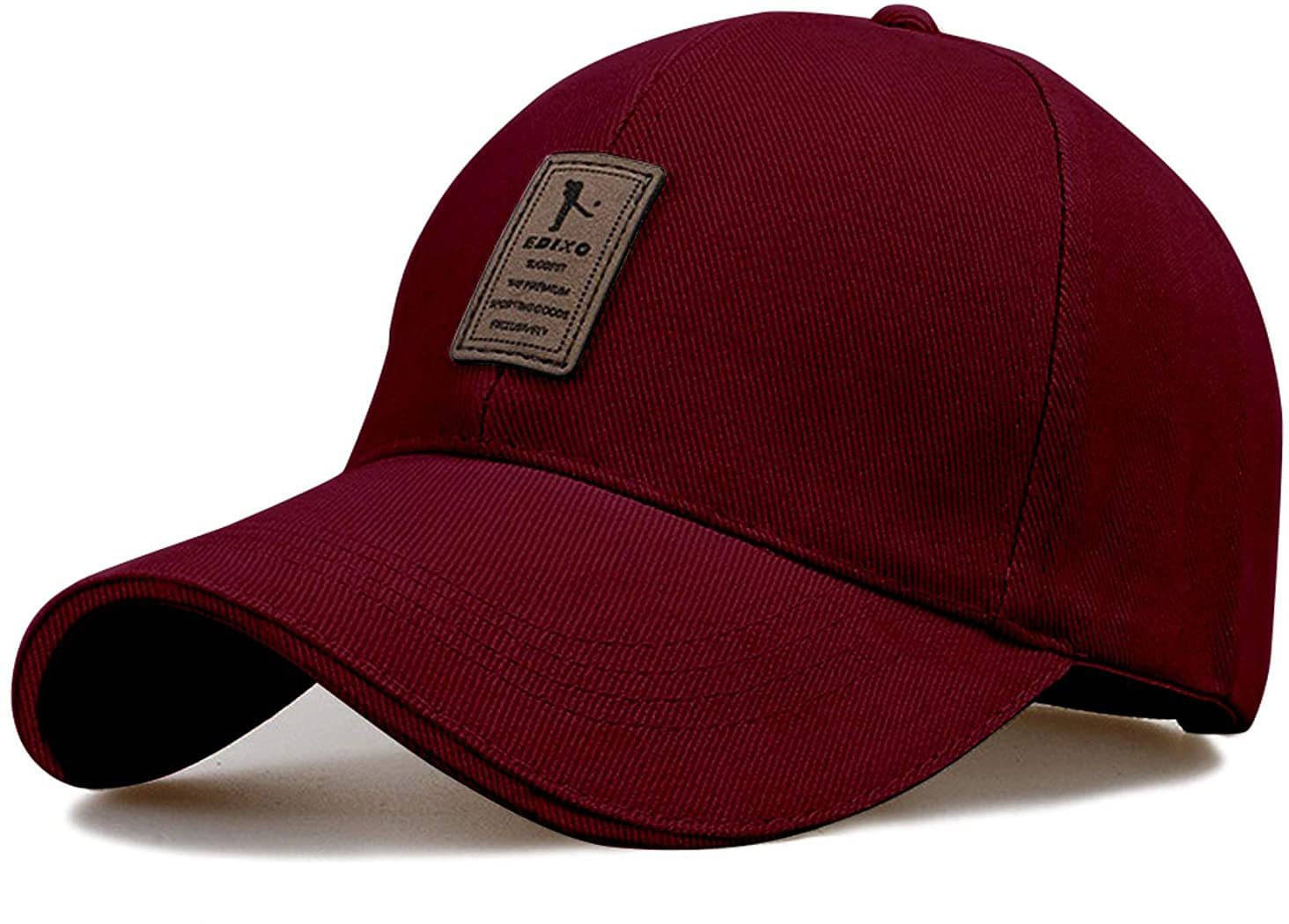     			Evanden Pack of 1 Cotton Men's Cap ( Maroon )