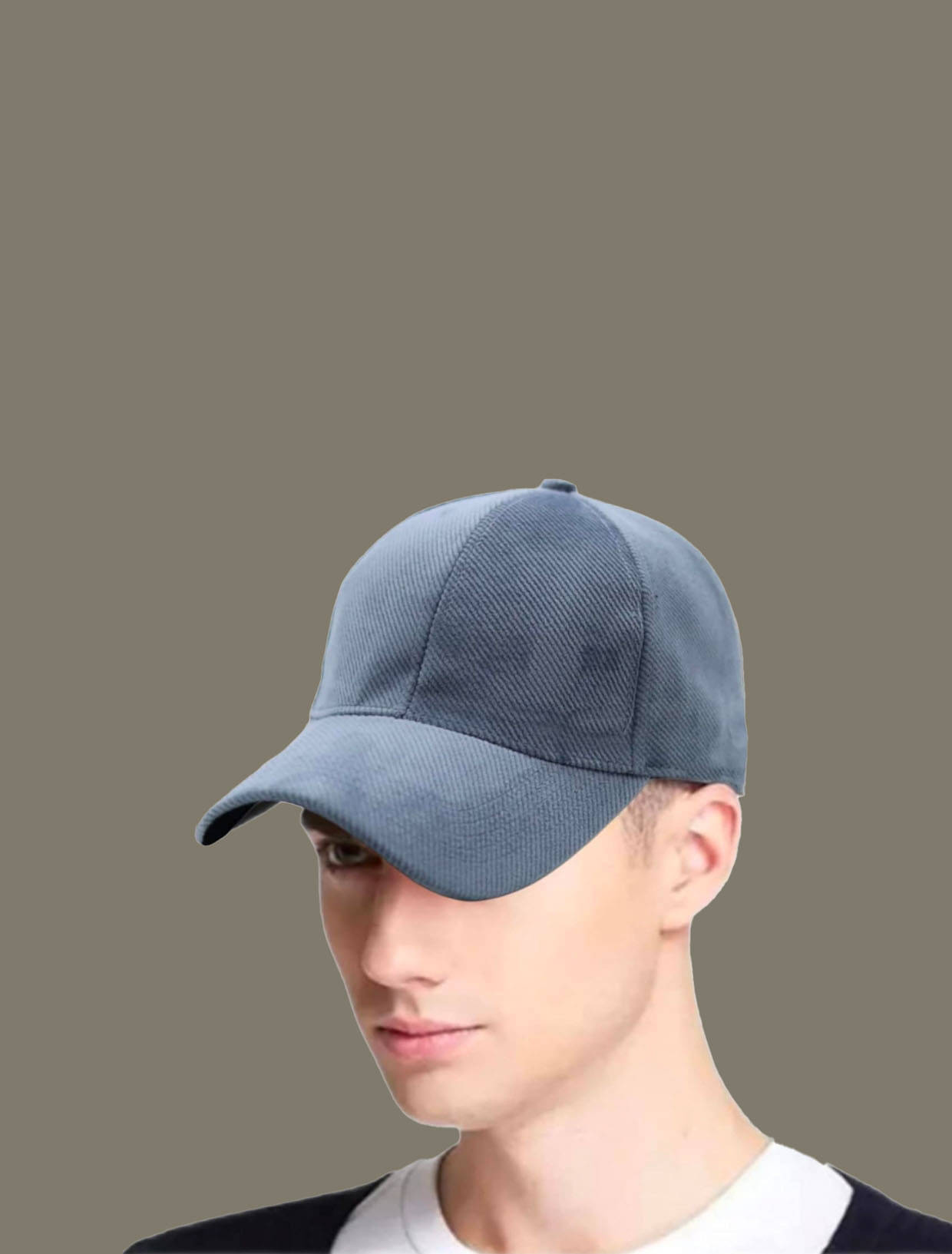     			Evanden Pack of 1 Cotton Blend Men's Cap ( Grey )