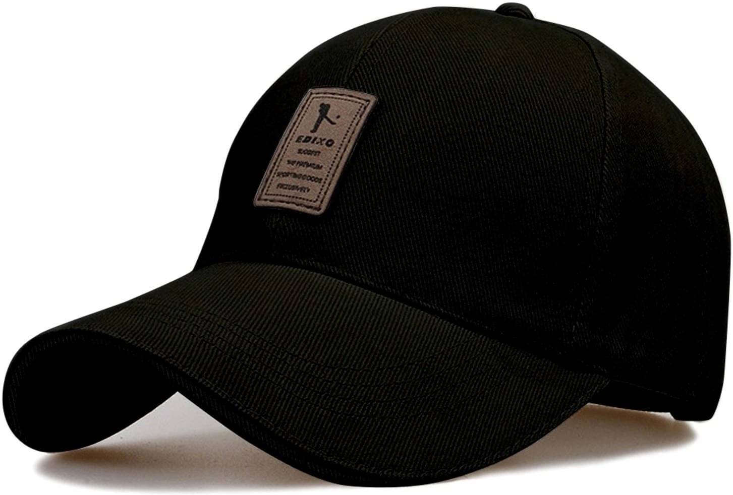     			Evanden Pack of 1 Cotton Men's Cap ( Black )