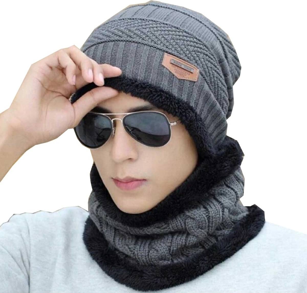    			Evanden Pack of 1 Woollen Men's Cap ( Grey )