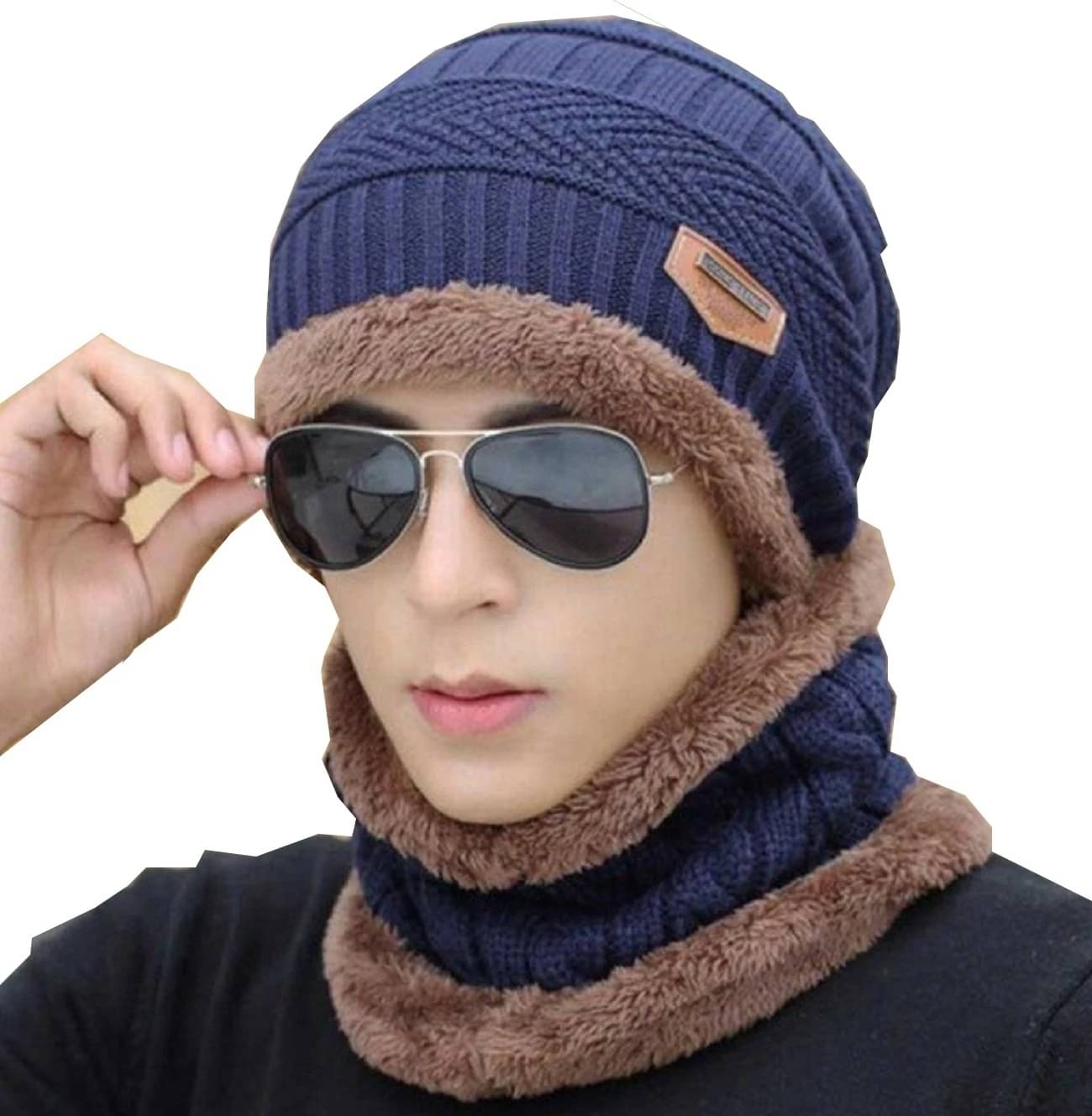     			Evanden Pack of 1 Woollen Men's Cap ( Blue )