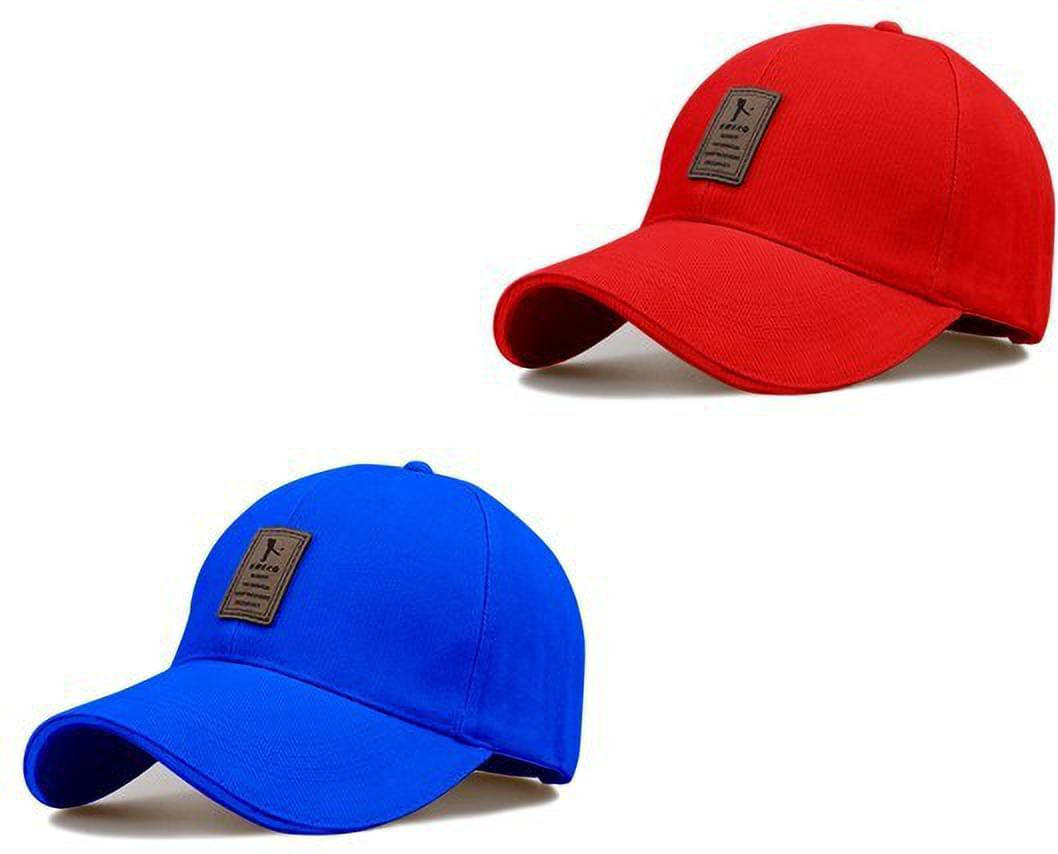 Evanden Pack of 2 Cotton Men's Cap ( Multicolor )     			Evanden Pack of 2 Cotton Men's Cap ( Multicolor )