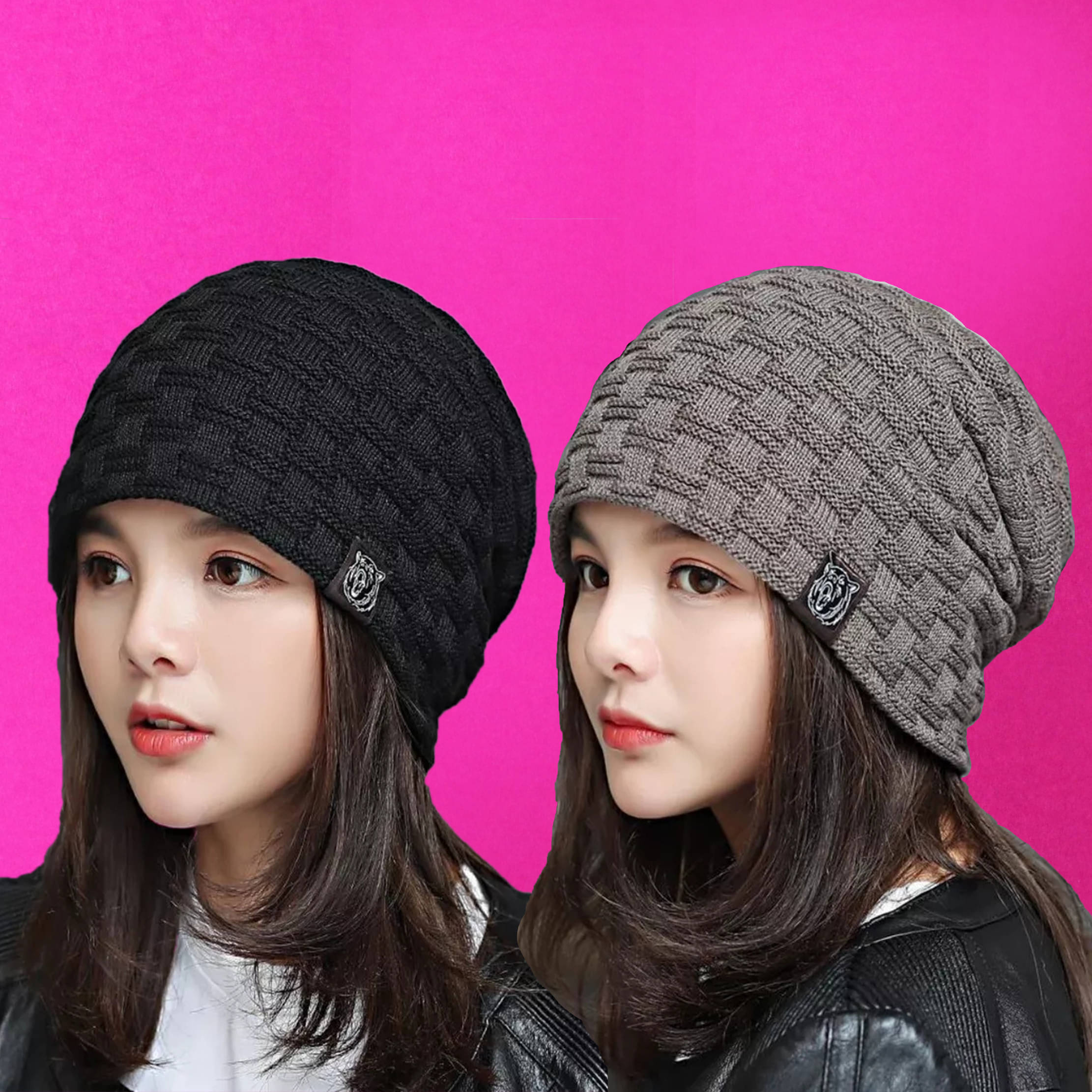 Evanden Pack of 2 Woollen Men's Cap ( Multicolor ) Evanden Pack of 2 Woollen Men's Cap ( Multicolor )