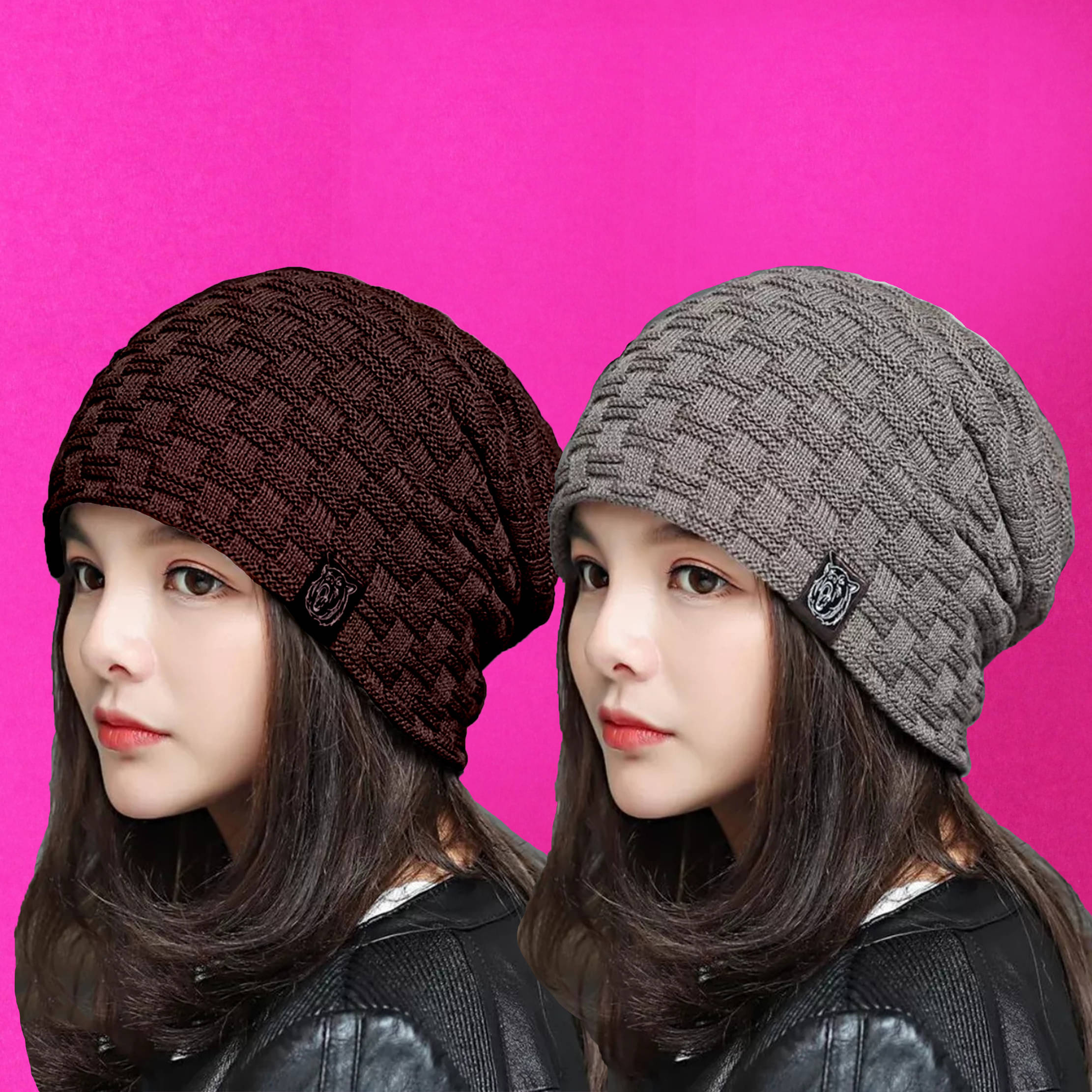 Evanden Pack of 2 Woollen Men's Cap ( Multicolor ) Evanden Pack of 2 Woollen Men's Cap ( Multicolor )