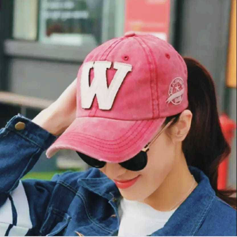     			Evanden Red Cotton Women's Cap ( Pack of 1 )