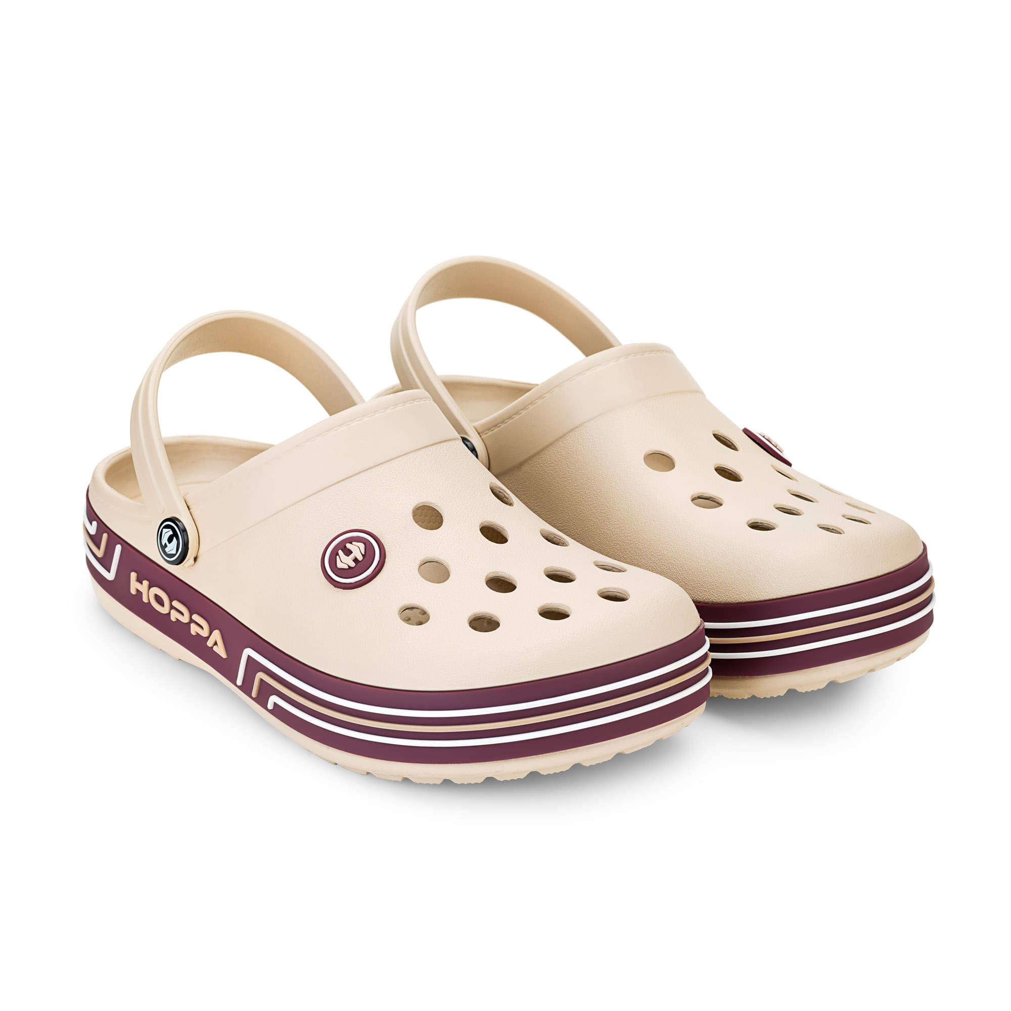     			HOPPA - Beige Men's Clogs
