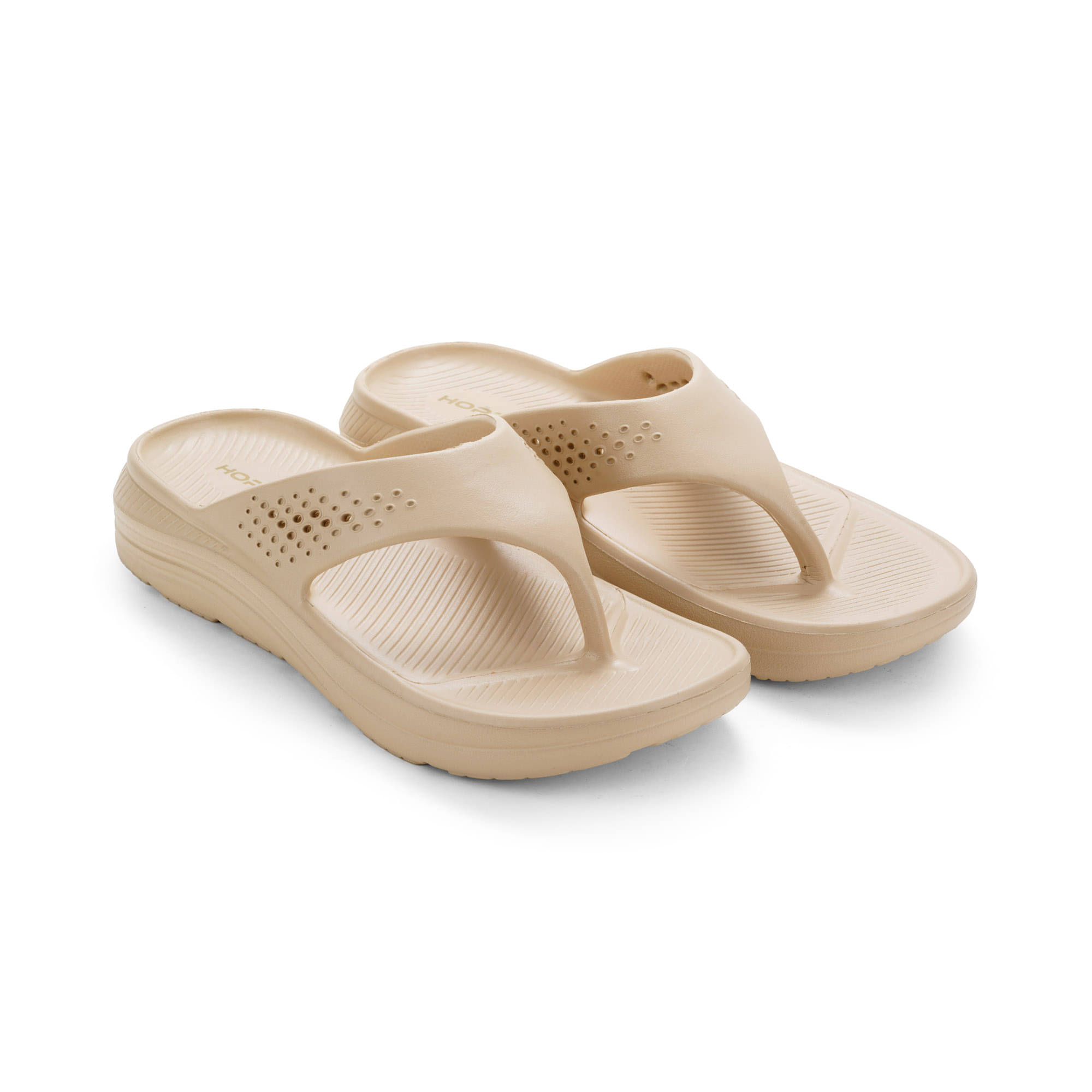     			HOPPA Beige Men's Slide Flip Flop