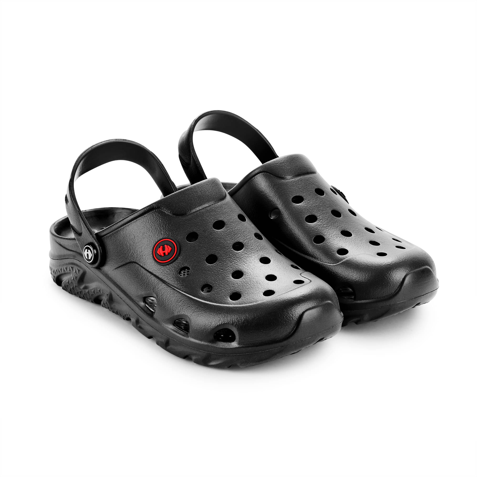     			HOPPA - Black Men's Clogs