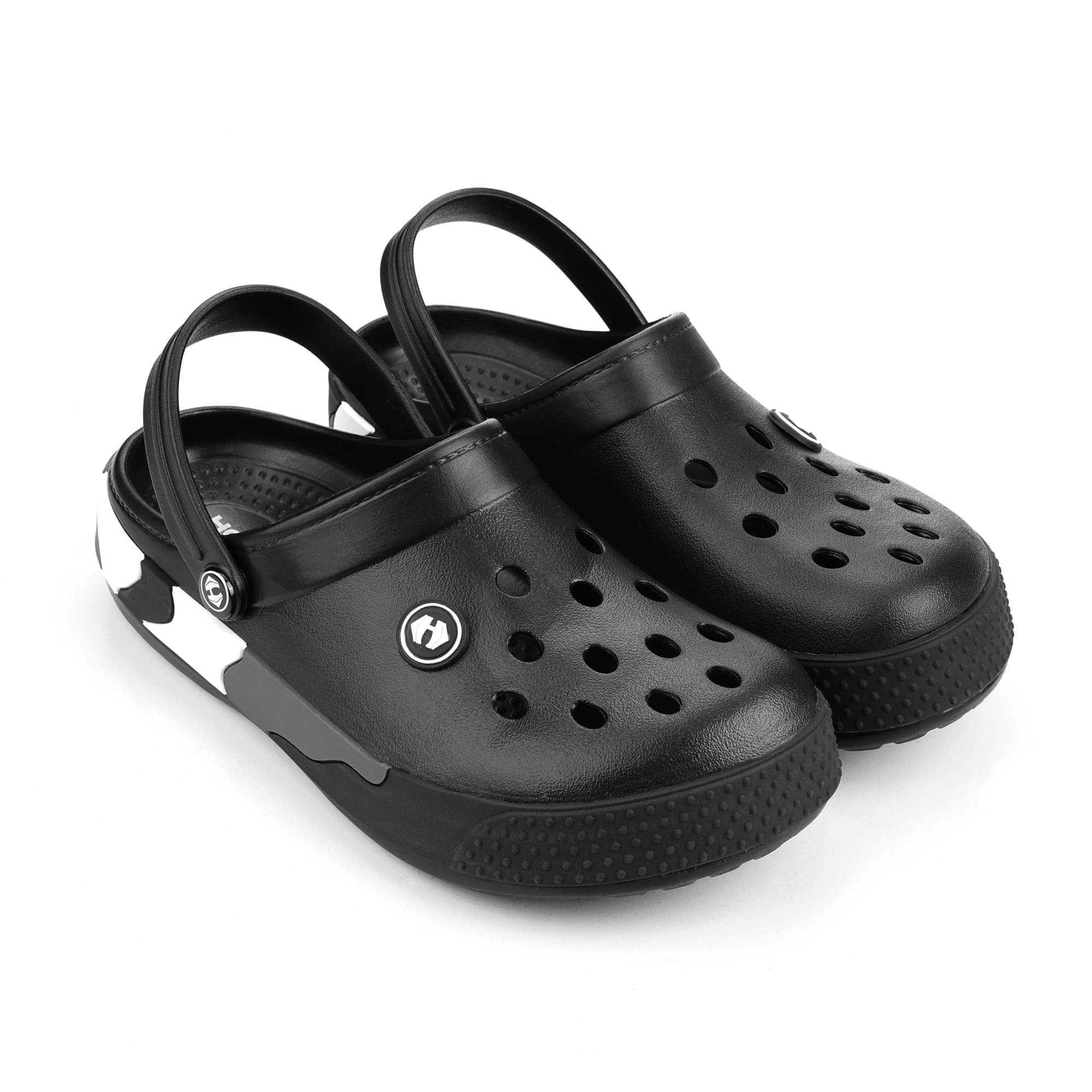     			HOPPA - Black Men's Clogs