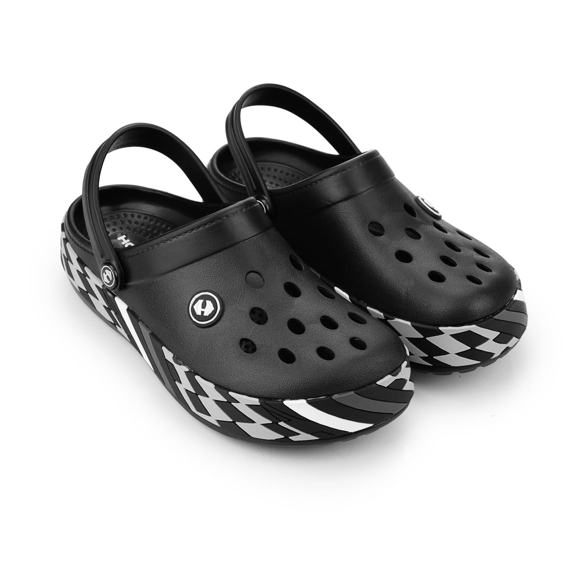     			HOPPA - Black Men's Clogs