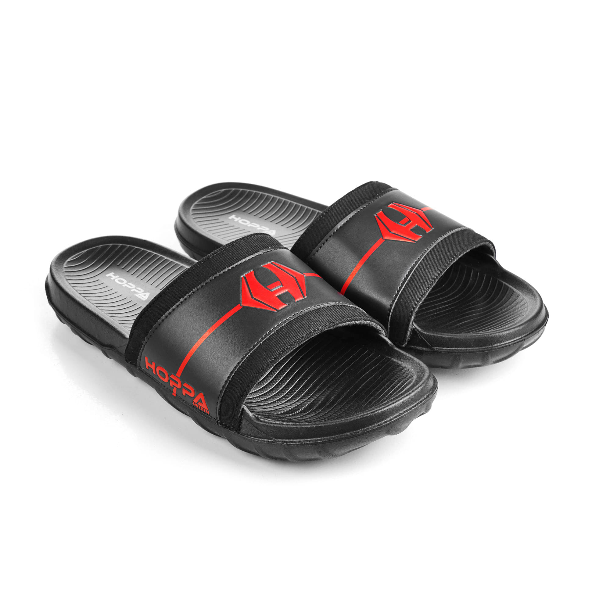     			HOPPA Black Men's Daily Slipper