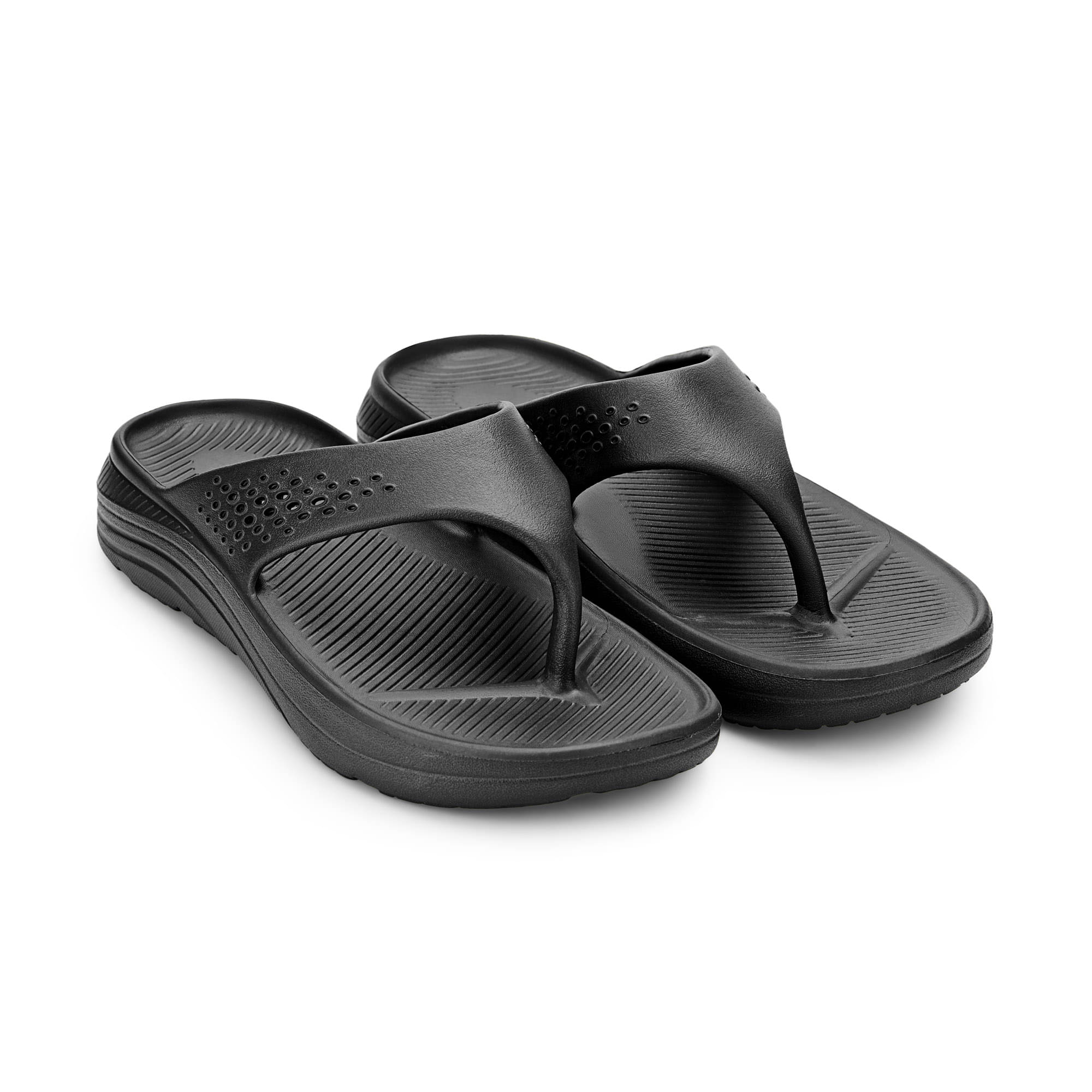     			HOPPA Black Men's Slide Flip Flop