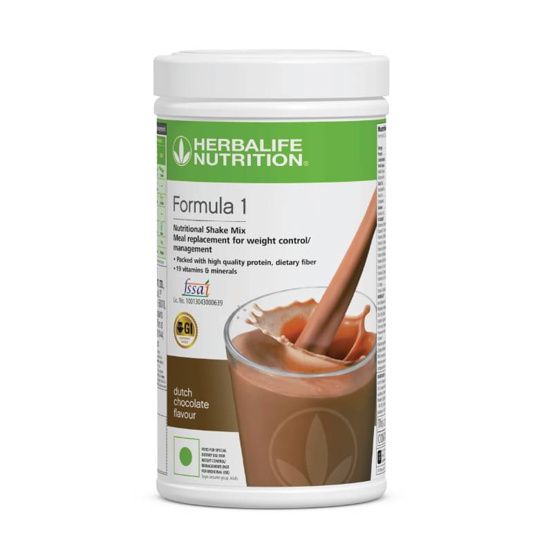 Herbalife Nutrition Formula 1 Chocolate Flavor 500 gm Herbalife Nutrition Formula 1 Chocolate Flavor 500 gm