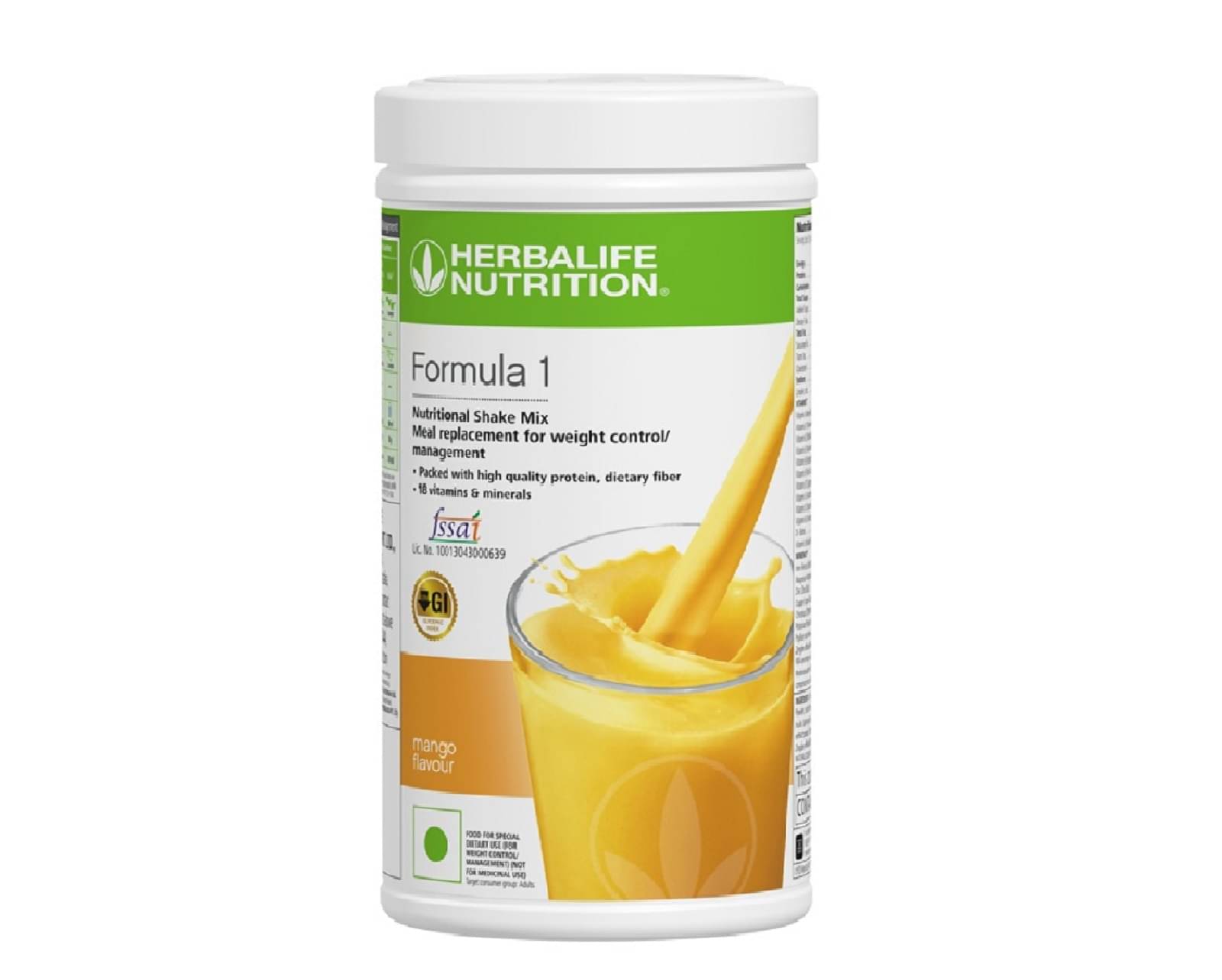 Herbalife Nutrition Formula 1 Mango Flavor 500 gm Herbalife Nutrition Formula 1 Mango Flavor 500 gm