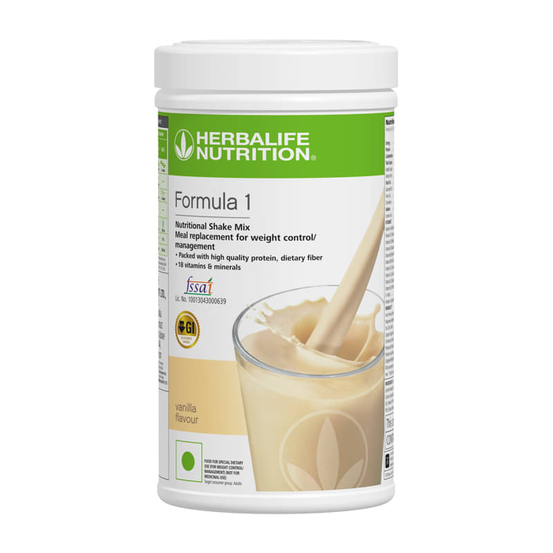 Herbalife Nutrition Formula 1 Vanilla Flavor 500 gm Herbalife Nutrition Formula 1 Vanilla Flavor 500 gm