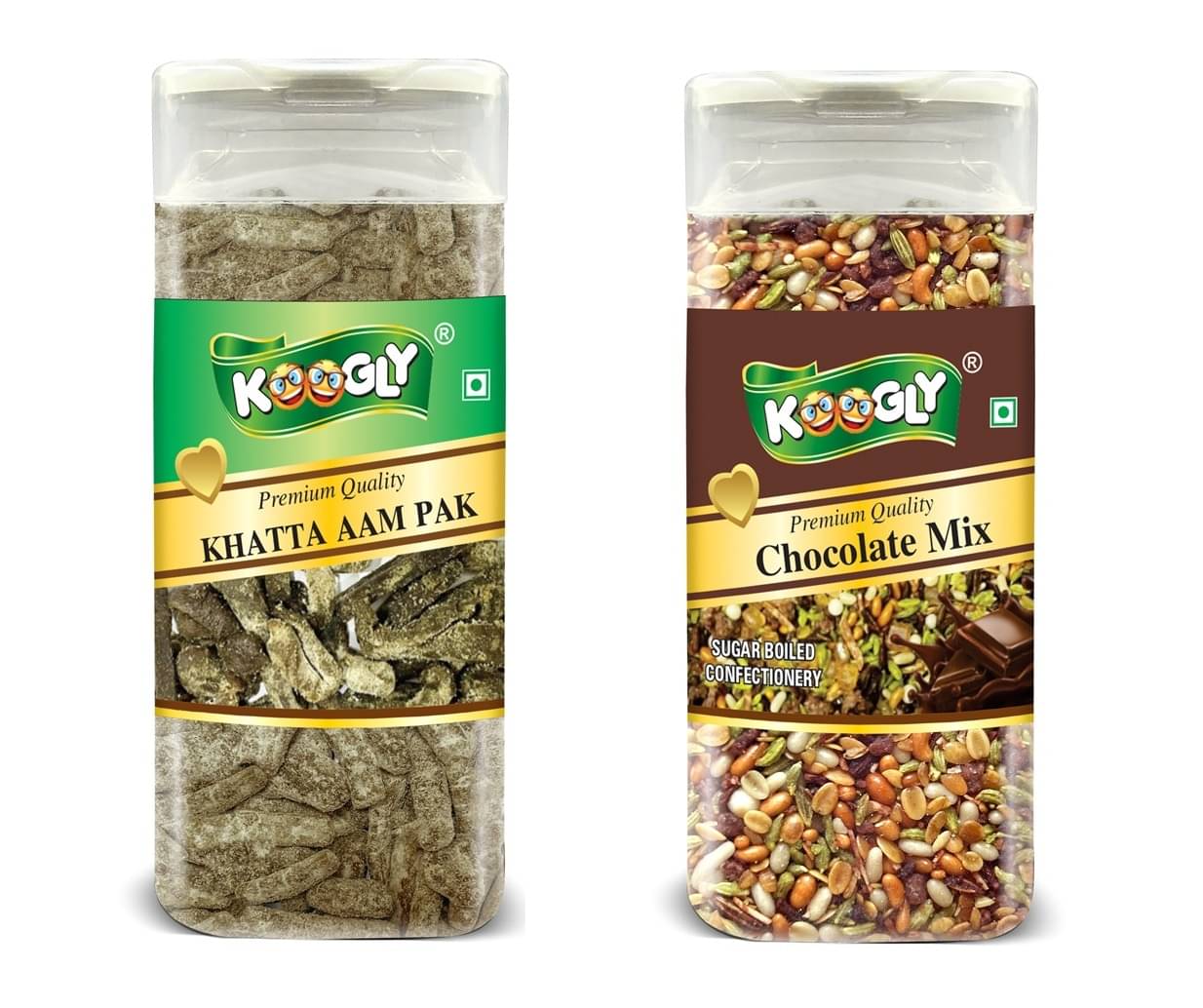 KOOGLY Khatta Aampak+ Chocolate Mix Hard Candies 395 gm KOOGLY Khatta Aampak+ Chocolate Mix Hard Candies 395 gm