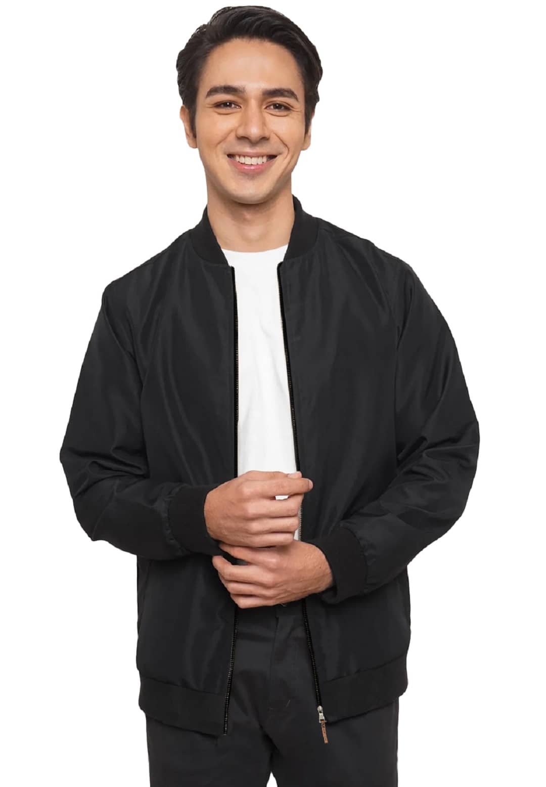 Leotude Cotton Blend Men's Casual Jacket - Black ( Pack of 1 ) - Jackets & Coats | Buy online on ZillyBuy