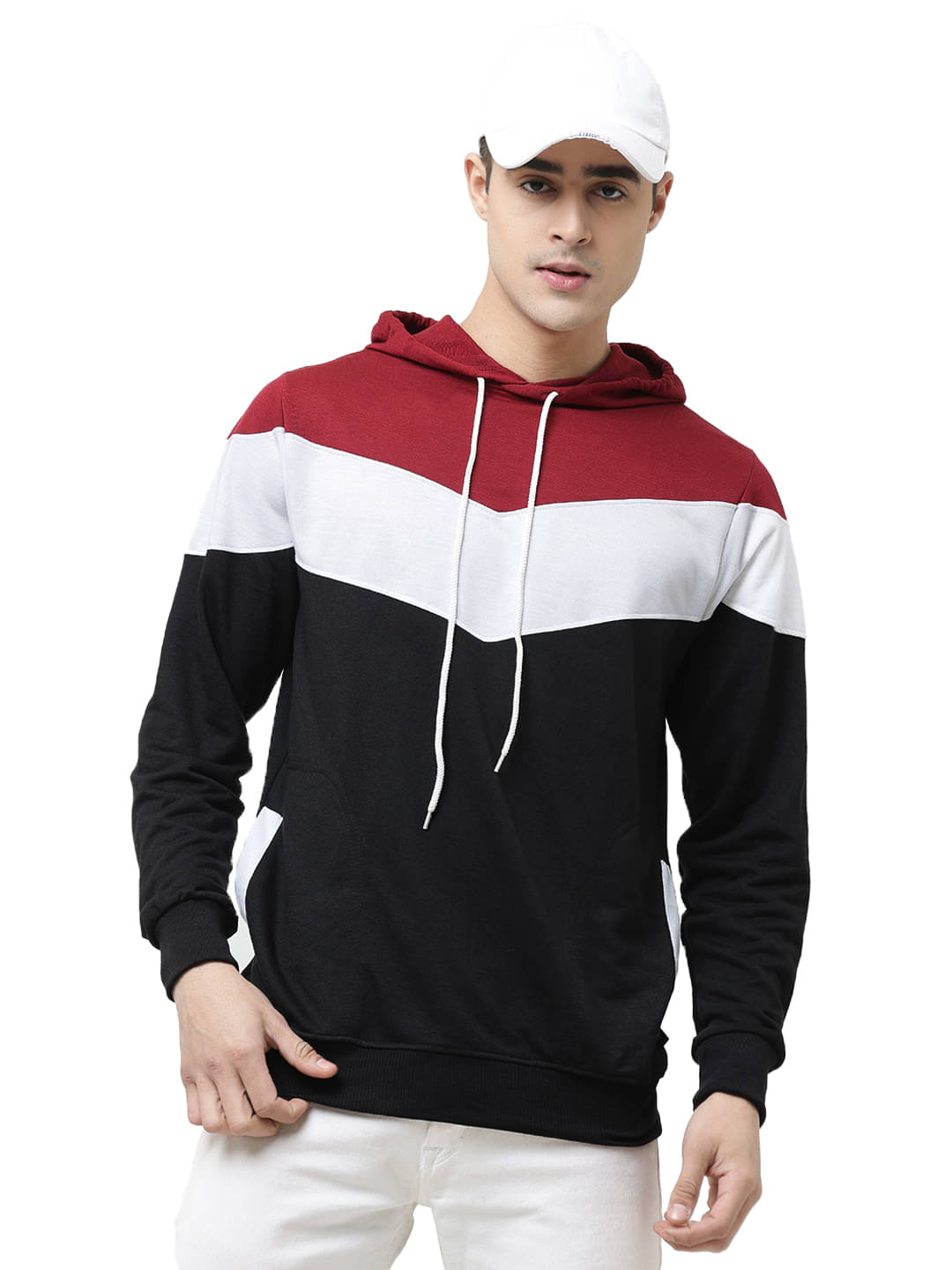     			Leotude Cotton Blend Round Neck Men's Sweatshirt - Maroon ( Pack of 1 )