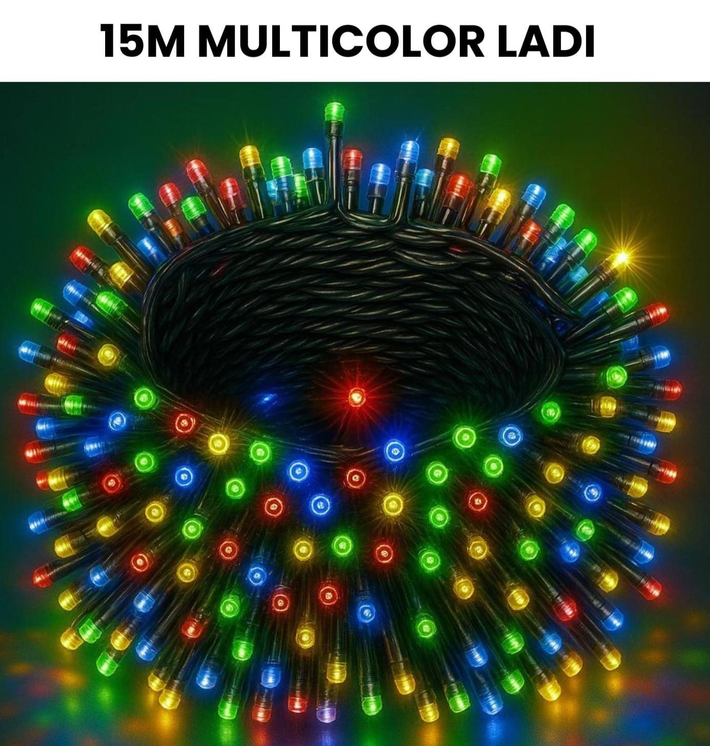     			SPARKWORLD Multicolor 15M String Light ( Pack of 1 )
