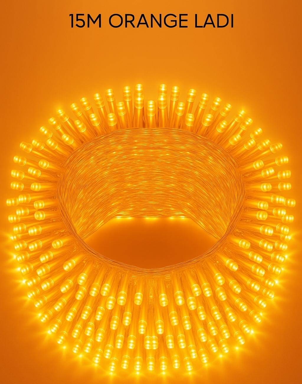     			SPARKWORLD Orange 15M String Light ( Pack of 1 )