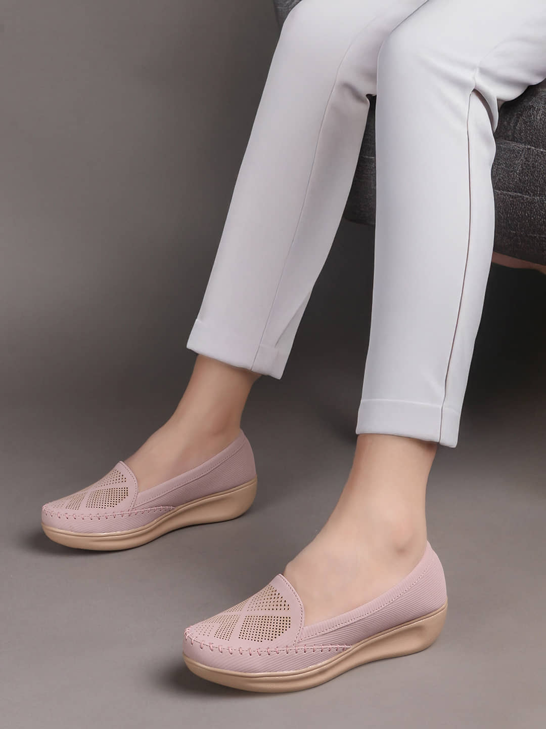 Sneakersvilla Lavender Women's Loafers - Casual Shoes | Buy online on ZillyBuy