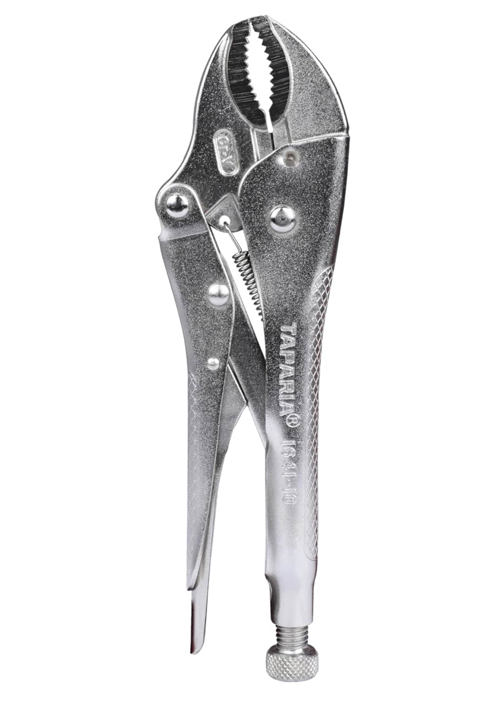     			Taparia Curved Jaw Locking Plier Length :250 mm (1641-10)