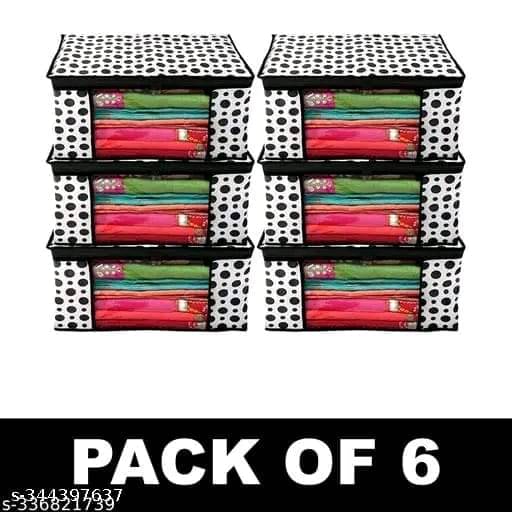 TheYourChoice Non-Woven  Wardrobe Organizer/ Cloth Cover / Saree Cover Assorted Pack of 6     			TheYourChoice Non-Woven  Wardrobe Organizer/ Cloth Cover / Saree Cover Assorted Pack of 6