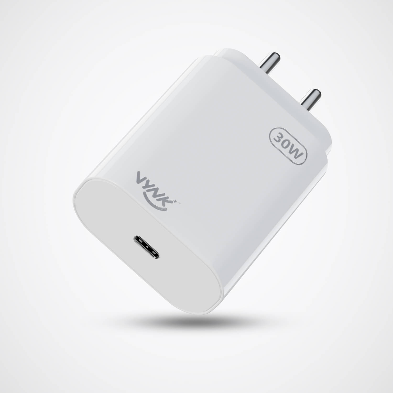     			Vynk Charge X PD 3.0 + PPS , Type-C Output Port,Compact & Lightweight,  Durable Body