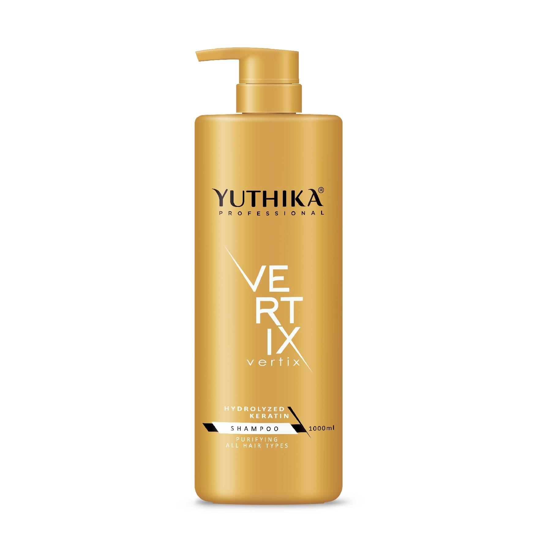     			Yuthika Professional Vertix Hydrolyzed Keratin Purifying Shampoo for All Hair Types 1000ml