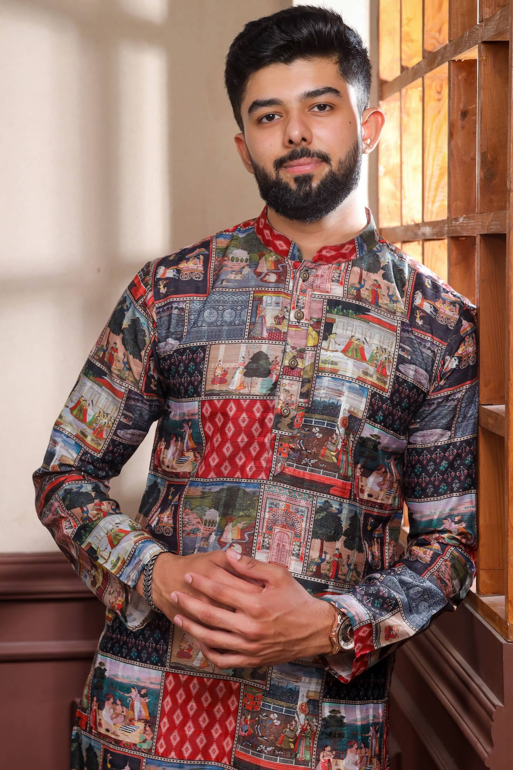 koshin Black Cotton Blend Regular Fit Men's Kurta Pyjama Set ( Pack of 1 ) koshin Black Cotton Blend Regular Fit Men's Kurta Pyjama Set ( Pack of 1 )