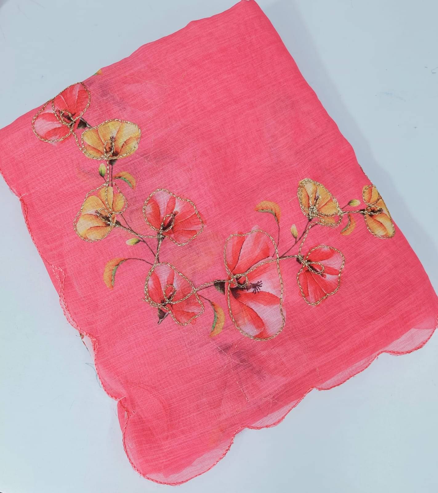 supalee Tex Linen Printed Regular Saree With Unstitched Blouse Piece ( Multicolor 2 ) supalee Tex Linen Printed Regular Saree With Unstitched Blouse Piece ( Multicolor 2 )