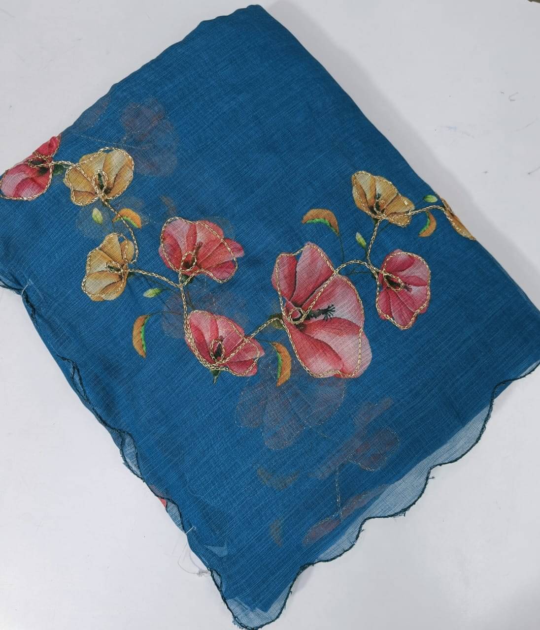 supalee Tex Linen Printed Regular Saree With Unstitched Blouse Piece ( Multicolor 2 ) supalee Tex Linen Printed Regular Saree With Unstitched Blouse Piece ( Multicolor 2 )