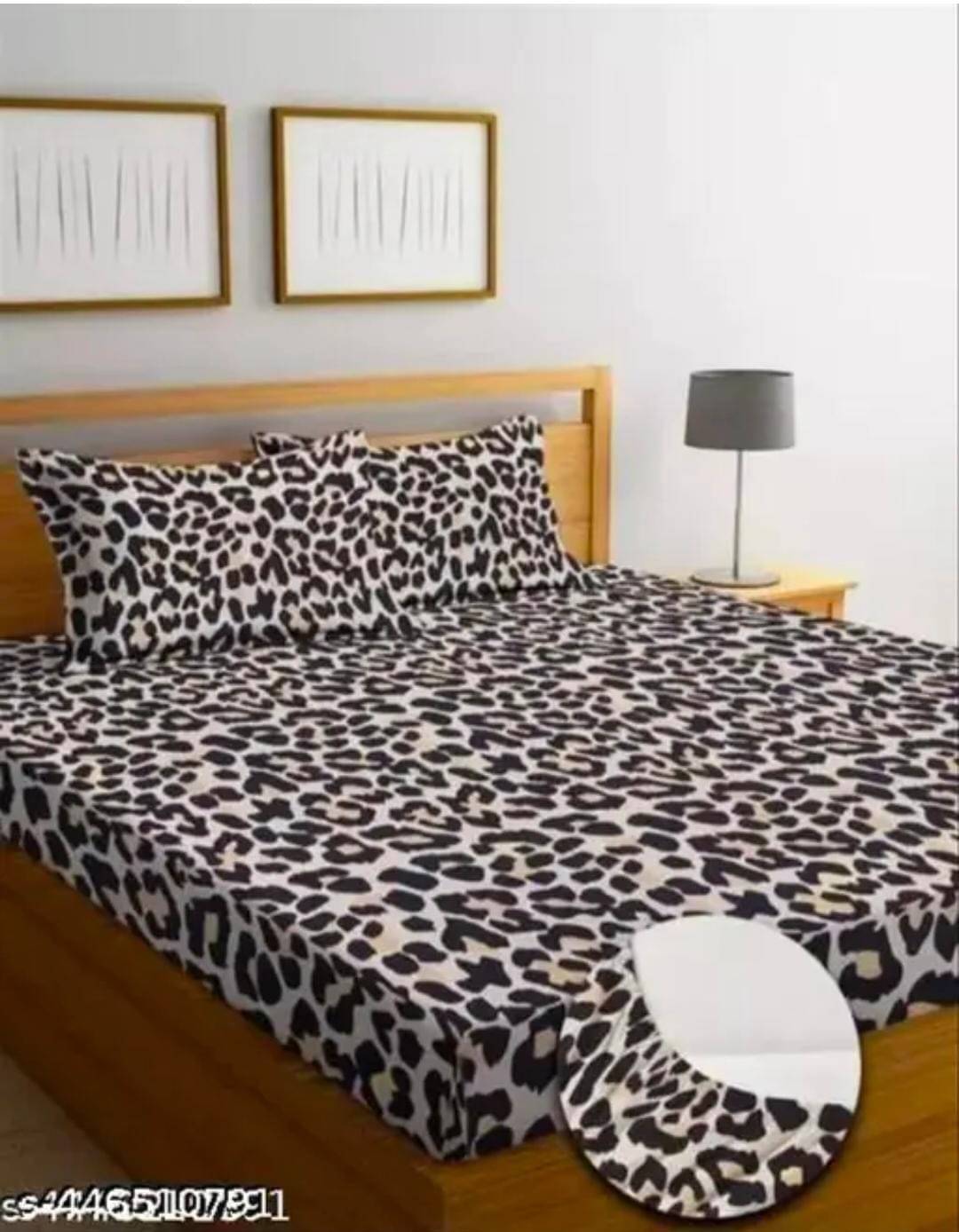 Aavika Microfibre Abstract Printed Fitted ( Queen Size ) - Multi Aavika Microfibre Abstract Printed Fitted ( Queen Size ) - Multi