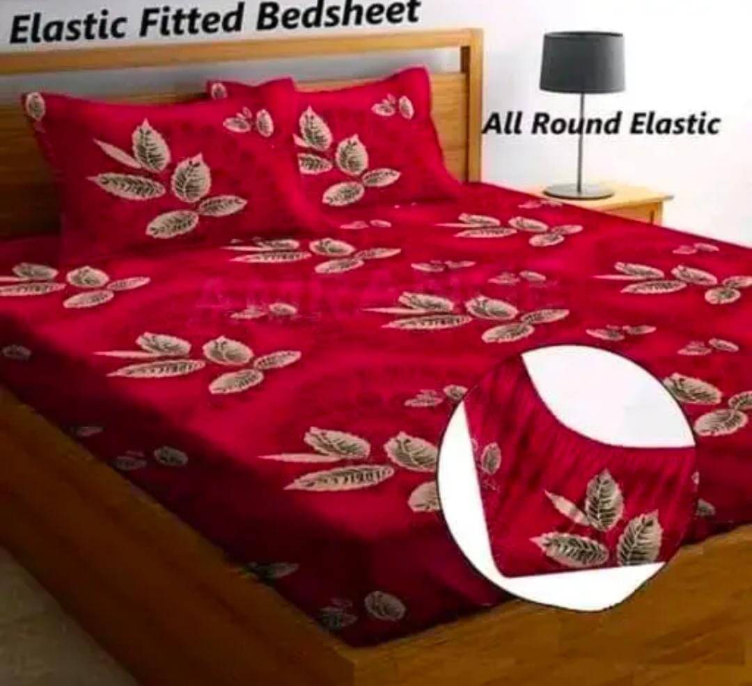 Aavika Microfibre Abstract Printed Fitted ( Queen Size ) - Multi Aavika Microfibre Abstract Printed Fitted ( Queen Size ) - Multi
