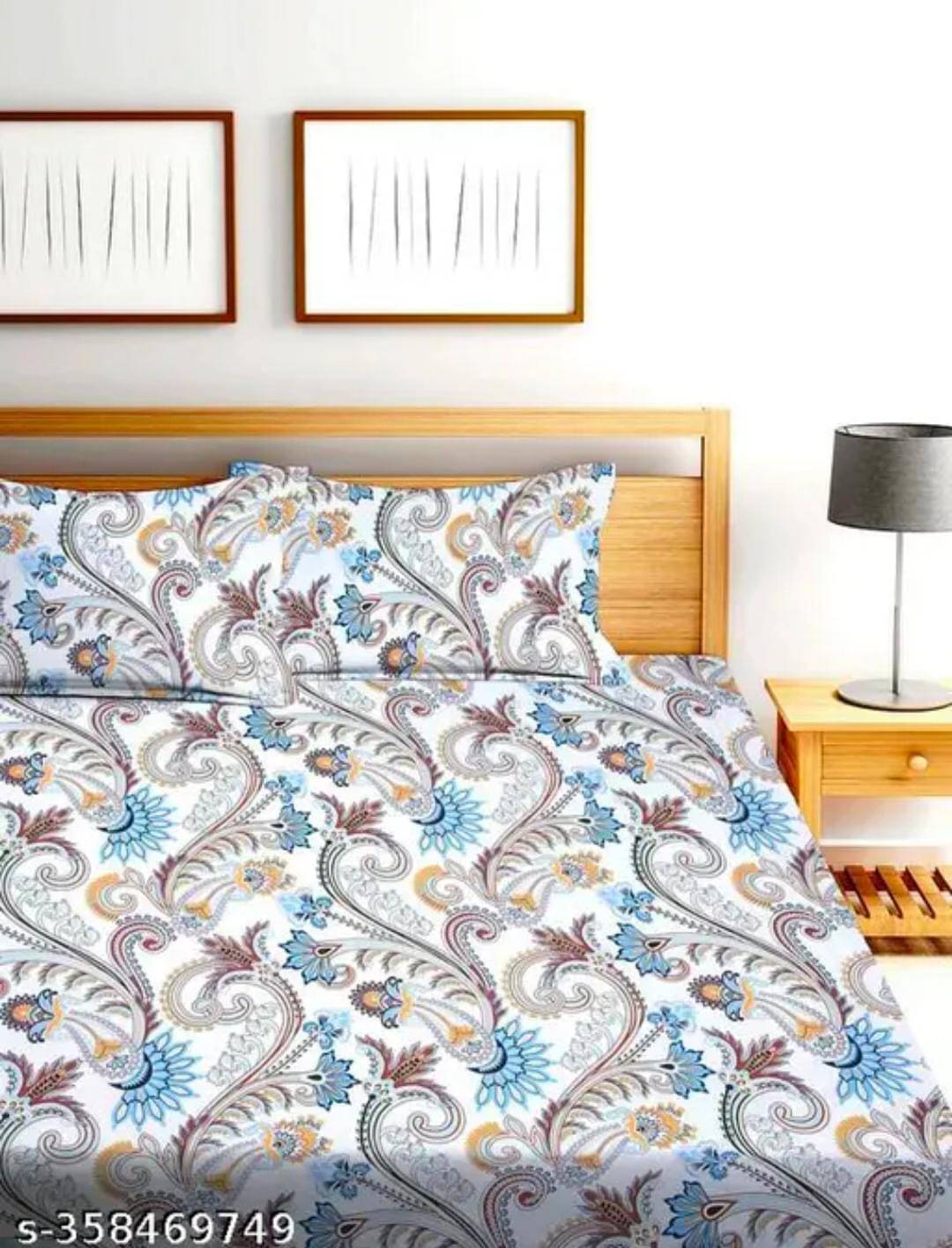 Aavika Microfibre Abstract Printed Fitted ( Queen Size ) - Multi Aavika Microfibre Abstract Printed Fitted ( Queen Size ) - Multi