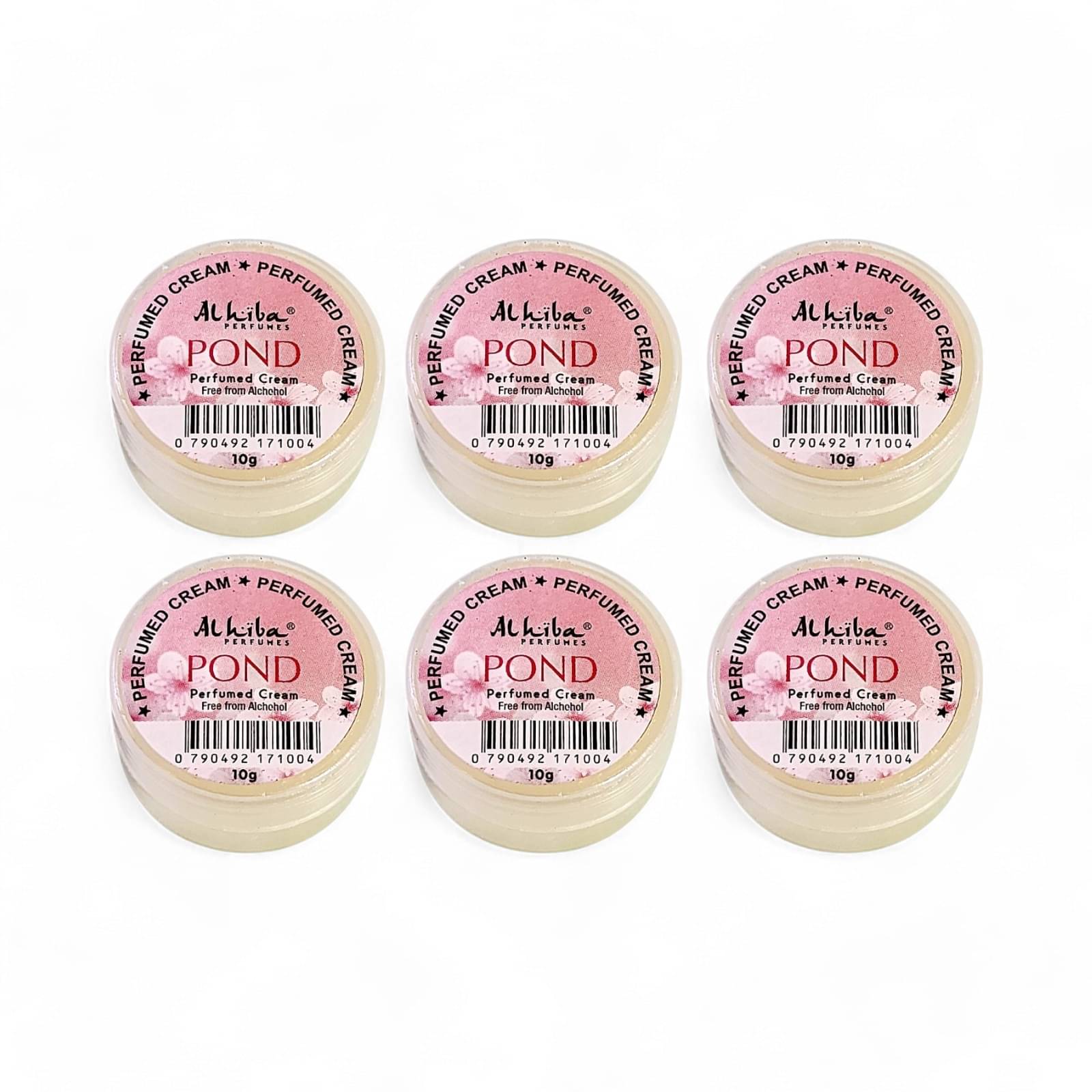 Al Hiba Pond Perfumed Body Deodorant Cream for Unisex 10 gm ( Pack of 6 ) Al Hiba Pond Perfumed Body Deodorant Cream for Unisex 10 gm ( Pack of 6 )
