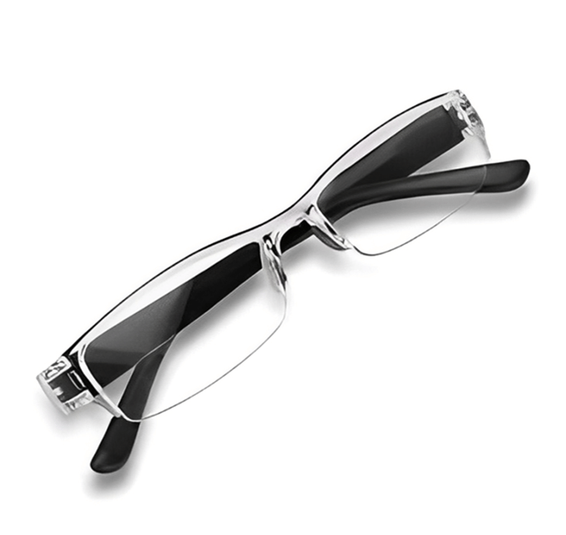Clearo Rectangle Half Rim Reading Glasses Clearo Rectangle Half Rim Reading Glasses