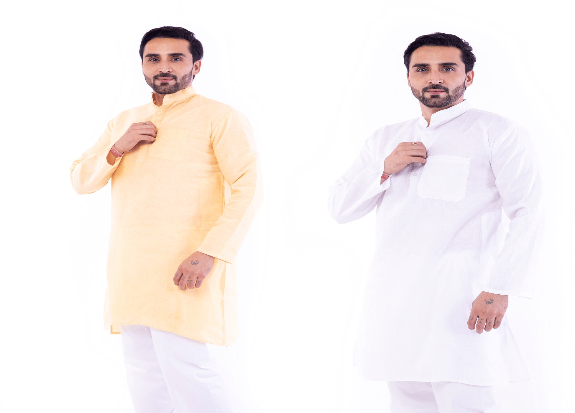 DESHBANDHU DBK Multi Cotton Men's Regular Kurta ( Pack of 2 )     			DESHBANDHU DBK Multi Cotton Men's Regular Kurta ( Pack of 2 )