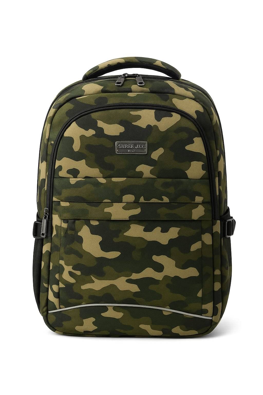     			Generic 32 Ltrs Fabric Backpack *For Men ( Multi Color )