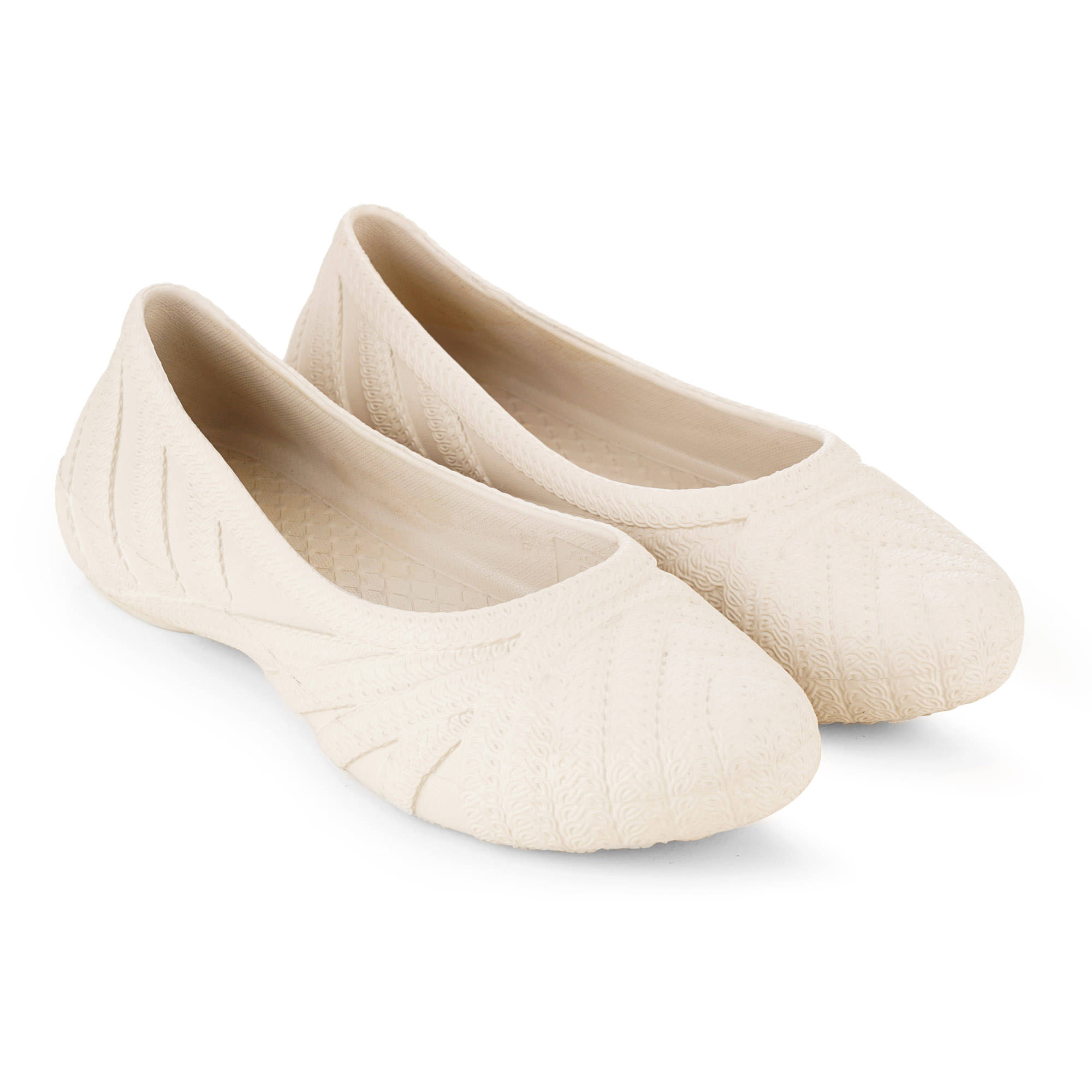     			HOPPA Beige Women's Casual Ballerinas