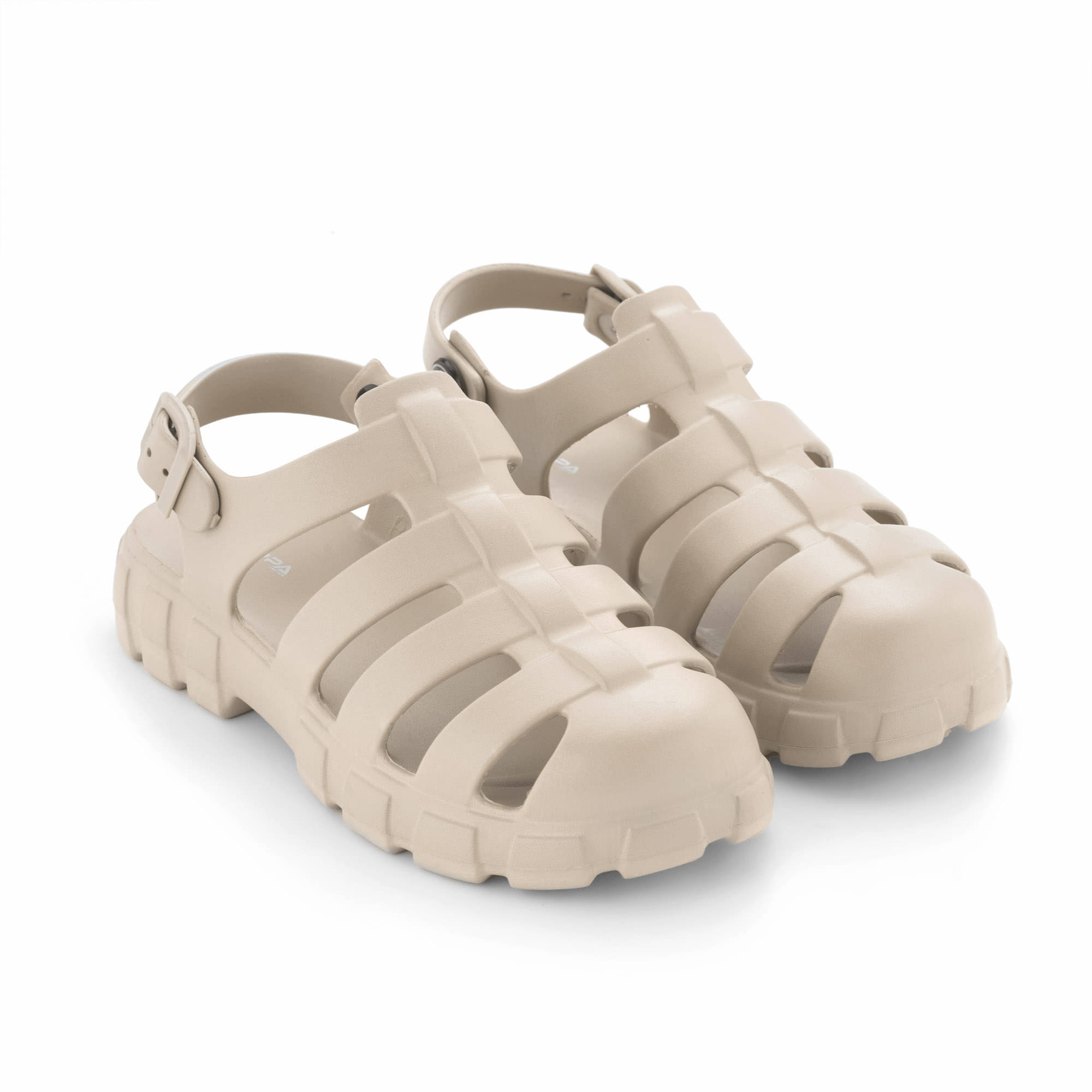     			HOPPA Beige Women's Flats