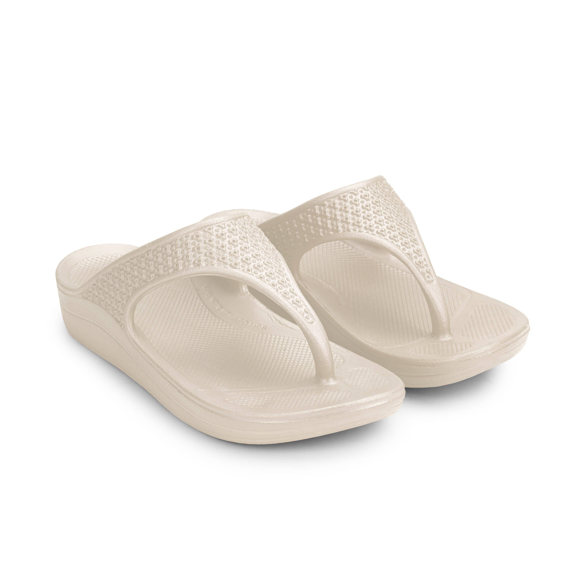     			HOPPA Beige Women's Flip Flop