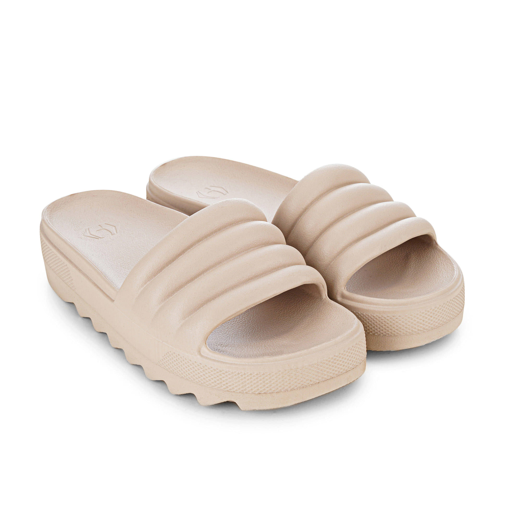     			HOPPA Beige Women's Slide