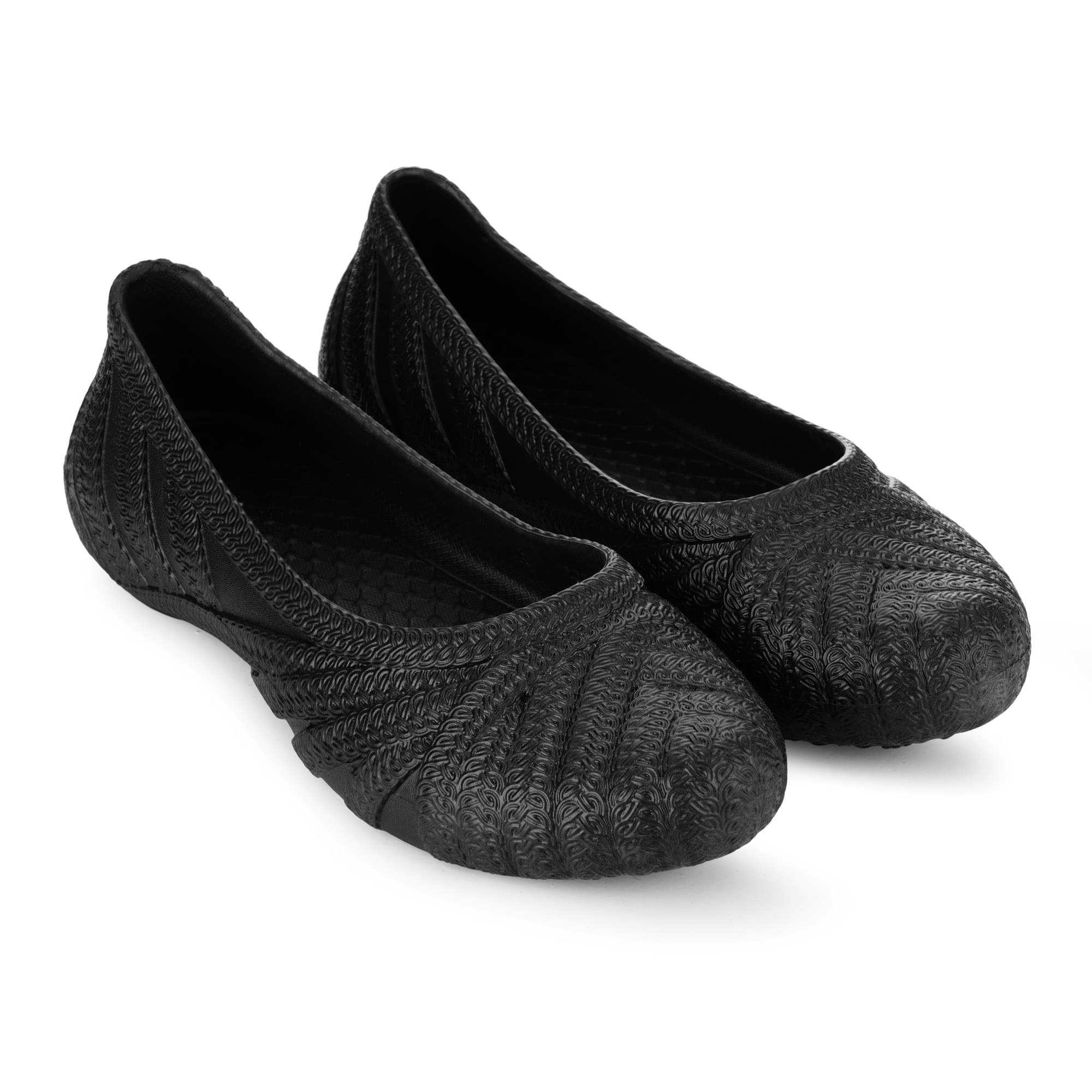     			HOPPA Black Women's Casual Ballerinas